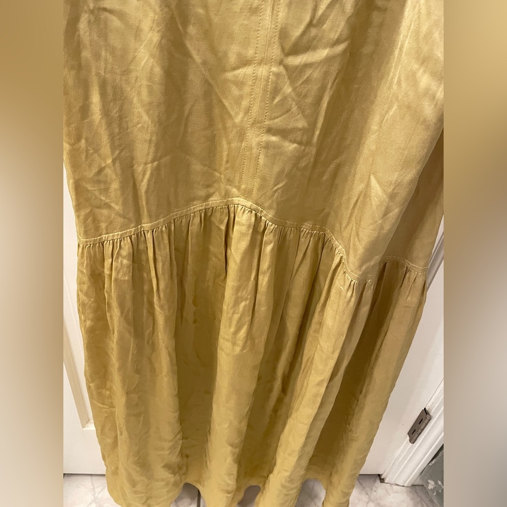 NWT H&M V-Neck Satin Dress - Picture 5 of 6